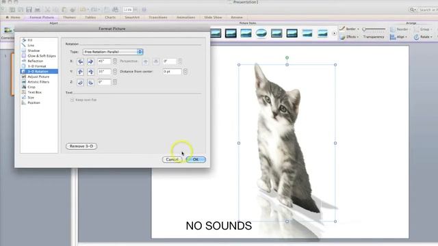 How to edit a picture using PowerPoint MAC смотреть онлайн