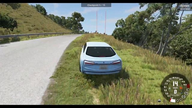 beamng drive tesla 2 - what's at the end ? смотреть онлайн