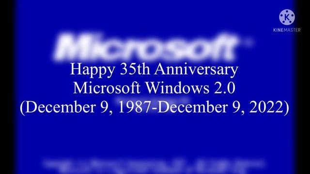 A Birthday Message To Microsoft Windows 2.0 (9/12/22) смотреть онлайн