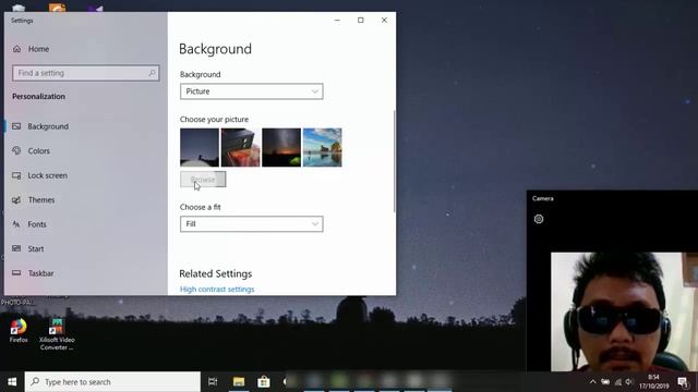Windows 10 : Cara mengubah gambar wallpaper смотреть онлайн