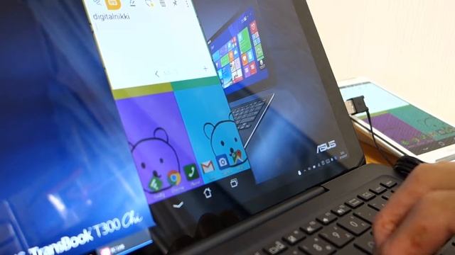 ASUS PC LinkでFonepad Note 6の画面をT300Chiへ出力 смотреть онлайн