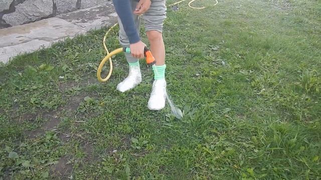 Ботинки из скотча (Переехали ногу) смотреть онлайн