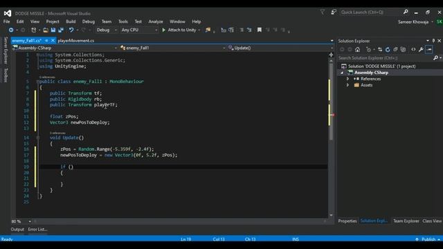 4. Unity Game Development: Dodge Missile Series смотреть онлайн