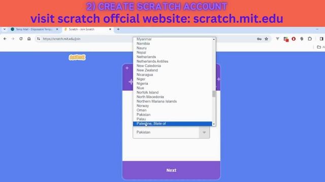 How to create account in scratch? смотреть онлайн