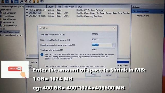 Hard Disk Partition in Windows 7/8/10 detailed || How to Extend the Hard disk Volume || 100% Workin смотреть онлайн