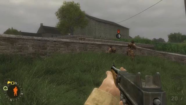 Brothers in Arms Road to Hill 30 Gameplay Part 12-Buying the Farm смотреть онлайн