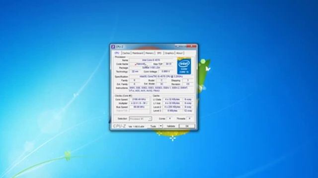 โปรแกรมดูข้อมูล Hardware คอมพิวเตอร์ CPU-Z смотреть онлайн