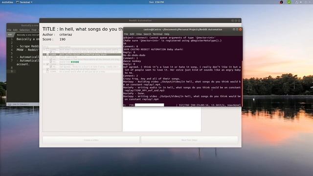 One click Movie Maker using Reddit API Automation смотреть онлайн