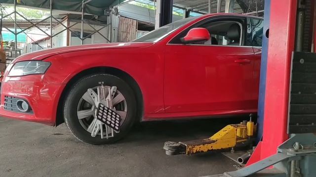 FD-505S Suspended wheel aligner operation video смотреть онлайн