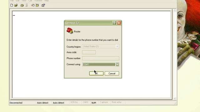 Accessing & configure router using Hyperterminal in window system смотреть онлайн