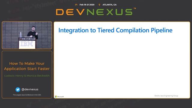 Devnexus 2020 How To Make Your Application Start Faster Ludovic Henry Monica Beckwith смотреть онлайн