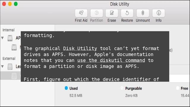 How to Format a Drive With the APFS File System on macOS Sierra смотреть онлайн