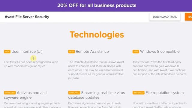20% OFF Avast File Server Security смотреть онлайн