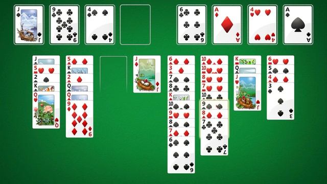 Windows Solitaire FreeCell - #31935 смотреть онлайн
