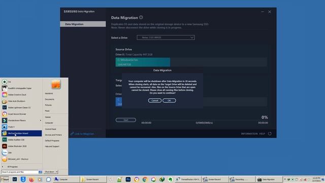 Chuyển toàn bộ dữ liệu ổ cứng cũ sang ổ cứng mới bằng Data Migration Sam sung смотреть онлайн