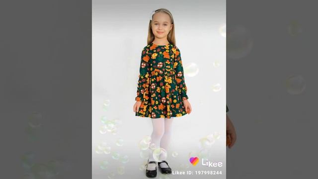 Новинки платьев для детского сада в магазине My Family смотреть онлайн