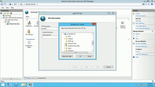 FTP LAB IN SERVER 2012 R2 & 2016 смотреть онлайн