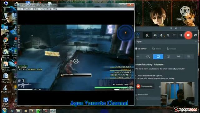 Emulator Windows PPSSPP Cobain Main Game 3rd Birthday Parasite Eve смотреть онлайн