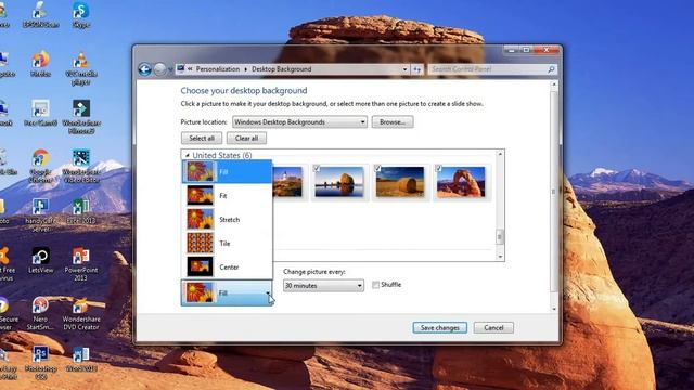 How to Change the Desktop Background of your Computer in Windows 7 смотреть онлайн