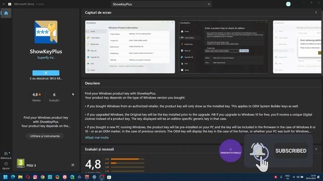 Cum să găsești cheia produsului pierdut în Windows 11 | ShowKeyPlus | смотреть онлайн