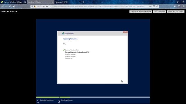 Installing Windows 2016 Server - Part 1 смотреть онлайн