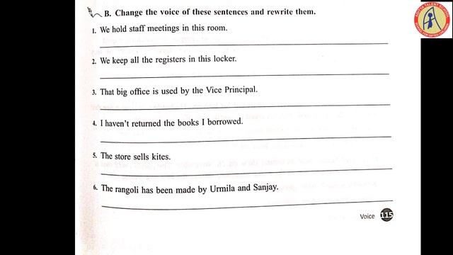 VIII ENGLISH GRAMMAR AND MORE:ACTIVE VOICE AND PASSIVE VOICE PG[112-120],AND S.M PG[150-151].VID-16 смотреть онлайн