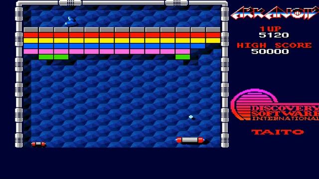 WinUAE - Arkanoid смотреть онлайн