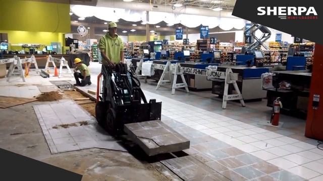 SHERPA 100 | Construction Machine | SHERPA Mini-loaders