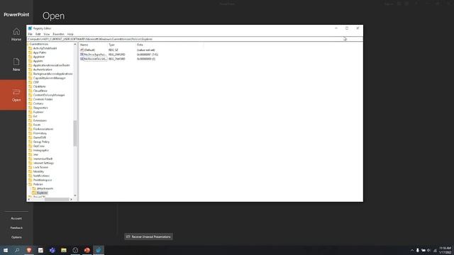 Cannot use Recent documents list in Microsoft Office смотреть онлайн
