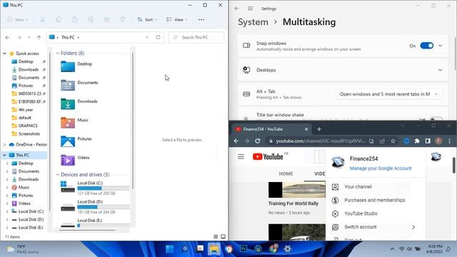 Windows 11 Snap Layouts For Best User Experience. смотреть онлайн