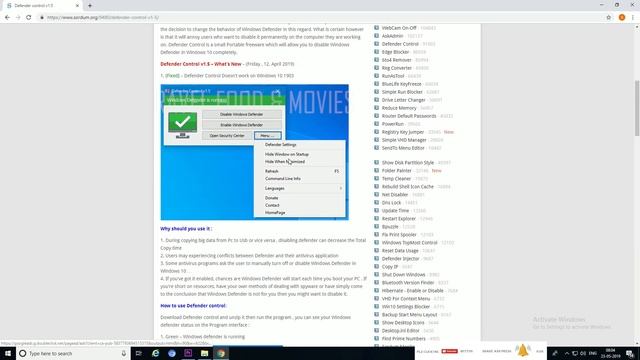 how to disable windows defender in windows 10 permanently смотреть онлайн