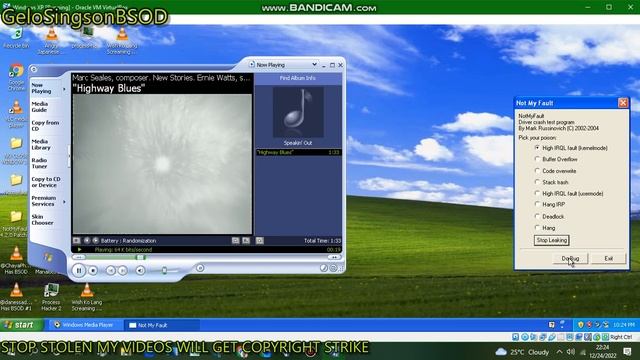 Highway Blues has BSOD VM (Windows XP) смотреть онлайн