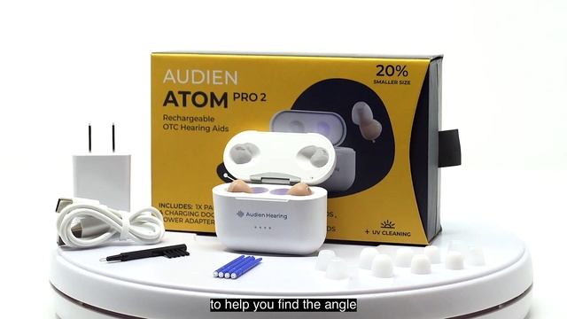Audien Hearing Atom Pro 2 How To Place In Ear Canal смотреть онлайн