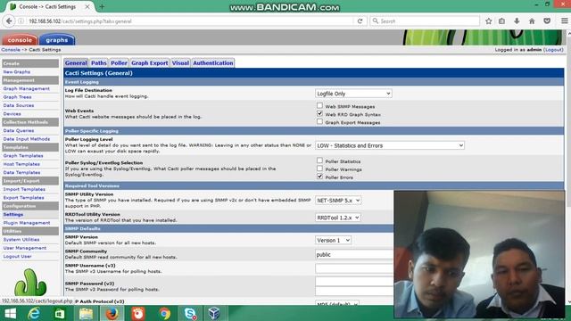 SNMP Cacti смотреть онлайн