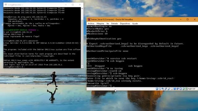 Instalacion OpenSSH Server смотреть онлайн