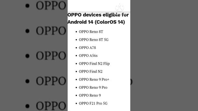 OPPO ANDROID 14 CONFIRM DEVICE LIST #oppoandroid14#android14 #coloros14#oppo смотреть онлайн