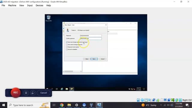 MICROSOFT SERVER 2022 ACTIVE DIRECTORY HOW TO CREATE USERS , RENAME , PASSWORD RESET, MOVE USERS смотреть онлайн