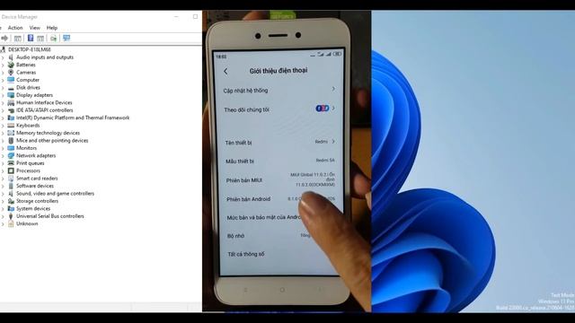 Xiaomi Redmi 5a Locked Bootloader Converted Global Miui11 & Disable Micloud смотреть онлайн
