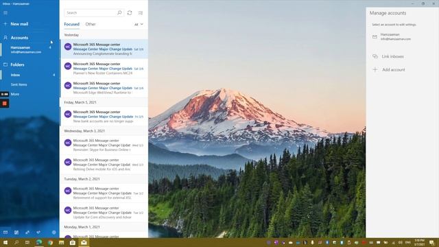 Setting up your email on windows mail App! смотреть онлайн