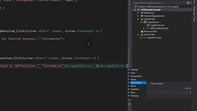 Visual C++ #5: Menu Strip & Message Box | Filipino | Tagalog смотреть онлайн