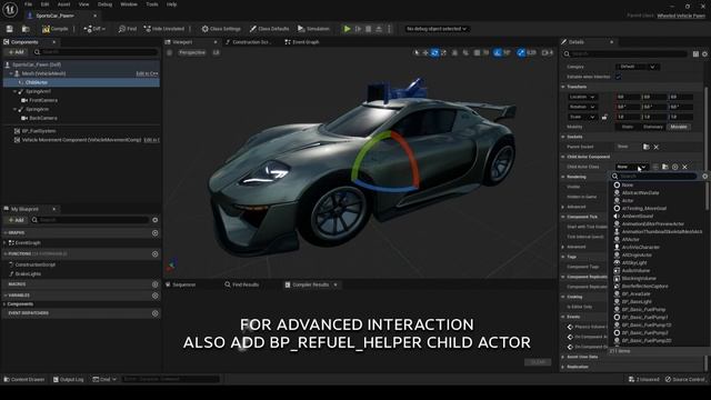 UE5 Advanced Fuel System for Chaos Vehicles - Unreal Engine Marketplace - смотреть онлайн