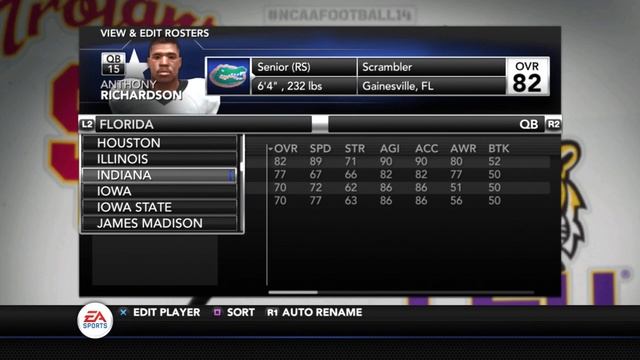 NCAA Football 14 - DOWNLOAD updated to 2023 2024 Season ROSTERS - PS3 FILE SHARING CODE смотреть онлайн