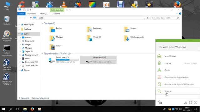 Dr. WEB Security Space 11/ probleme formatage protection préventive/ tuto FR смотреть онлайн