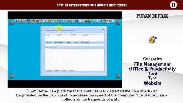 Amigabit Disk Defrag | Best 21 Alternatives of Amigabit Disk Defrag смотреть онлайн