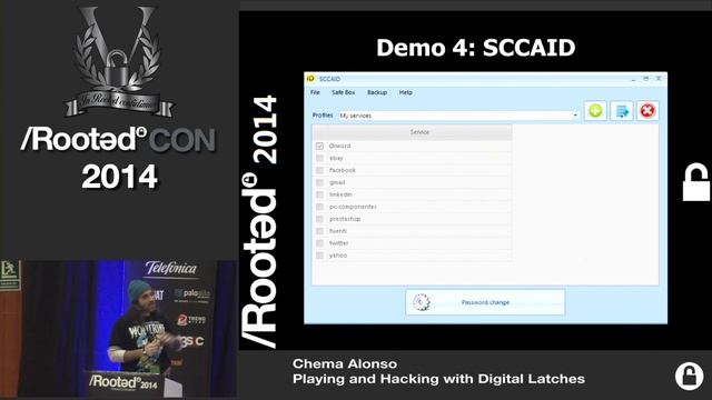 Chema Alonso – Playing and Hacking with Digital Latches [Rooted CON 2014 - ENG] смотреть онлайн