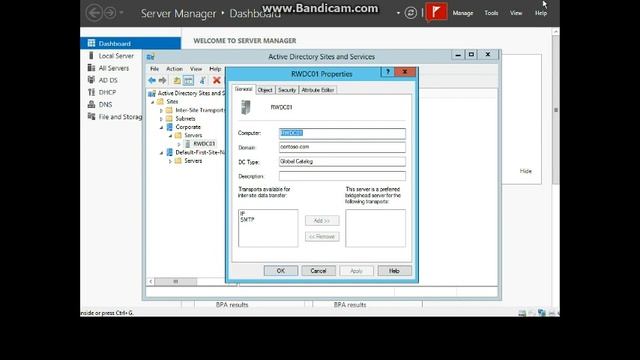 Windows Server - Configure sites смотреть онлайн