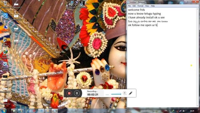how to type telugu typing in computer windows 7\8\10 with software 64 32 смотреть онлайн