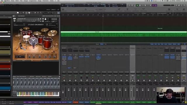 Router les sorties de Kontakt dans la table de mixage de Logic Pro ! смотреть онлайн