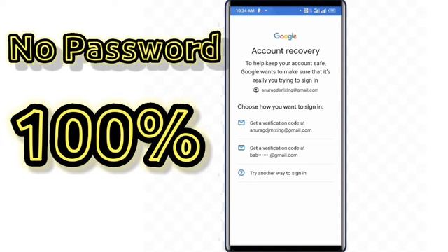 Account Action Required Problem Solve 2022 || Gmail Account Recovery Kaise Kare ( No Password ) смотреть онлайн