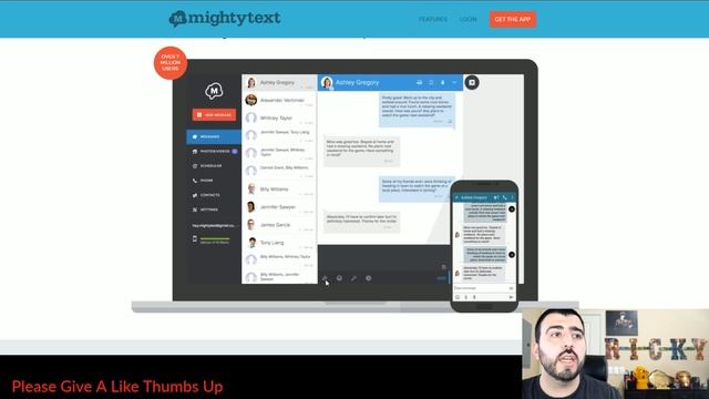 How To Text Message On A Mac From A Galaxy S8 - YouTube Tech Guy смотреть онлайн